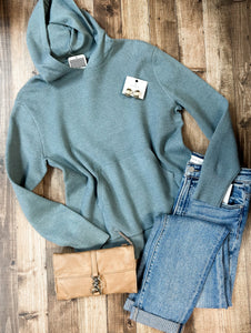 Slate Hooded Sweater
